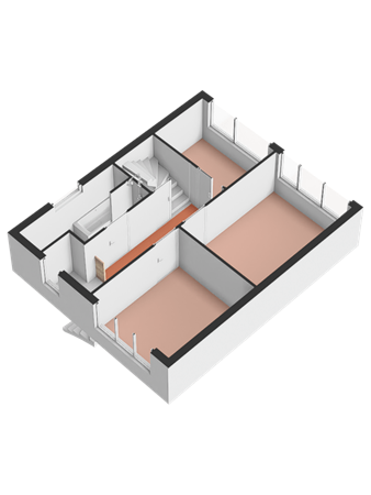 Floorplan - Koningin Wilhelminastraat 9, 3751 DD Bunschoten-Spakenburg